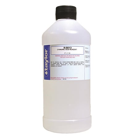 Taylor Technologies R-0013-E 16 Oz. Cyanuric Acid Reagent No. 13 TA60075